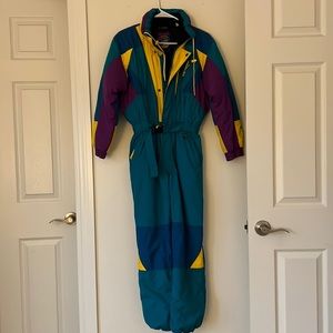 VINTAGE Multicolor Snow Suit